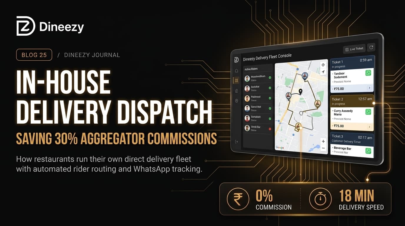 In-House Delivery Fleet Dispatch - Dineezy Journal Blog 25